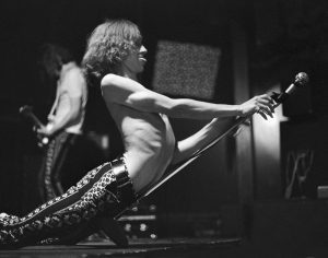 Iggy Pop im Grande Ballroom, Detroit, 1968